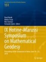 IX Hotine-Marussi Symposium on Mathematical Geodesy