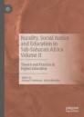 Rurality, Social Justice and Education in Sub-Saharan Africa Volume II