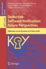 Deductive Software Verification: Future Perspectives