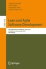 Lean and Agile Software Development