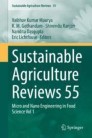Sustainable Agriculture Reviews 55