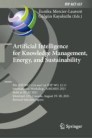 Artificial Intelligence for Knowledge Management, Energy, and Sustainability