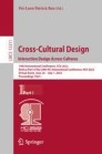 Cross-Cultural Design. Interaction Design Across Cultures