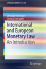International and European Monetary Law