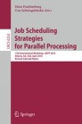 Job Scheduling Strategies for Parallel Processing