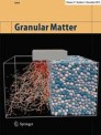 Front cover of Granular Matter