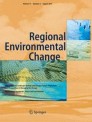 Front cover of Regional Environmental Change