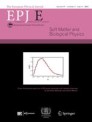 Front cover of The European Physical Journal E