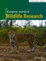 Front cover of European Journal of Wildlife Research