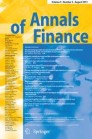 Front cover of Annals of Finance