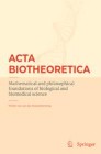 Front cover of Acta Biotheoretica