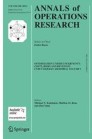 Front cover of Annals of Operations Research