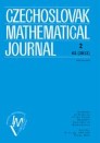 Front cover of Czechoslovak Mathematical Journal