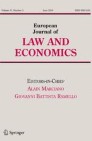 Front cover of European Journal of Law and Economics