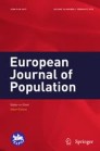 Front cover of European Journal of Population