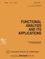 Front cover of Functional Analysis and Its Applications
