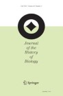 Front cover of Journal of the History of Biology