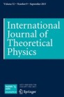 Front cover of International Journal of Theoretical Physics