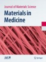 Front cover of Journal of Materials Science: Materials in Medicine