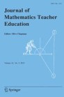 Front cover of Journal of Mathematics Teacher Education