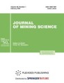 Front cover of Journal of Mining Science