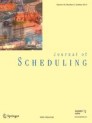 Front cover of Journal of Scheduling