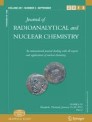 Front cover of Journal of Radioanalytical and Nuclear Chemistry