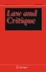 Front cover of Law and Critique