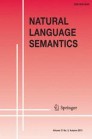 Front cover of Natural Language Semantics