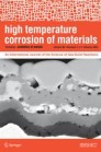 Front cover of High Temperature Corrosion of Materials