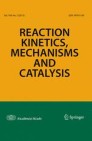 Front cover of Reaction Kinetics, Mechanisms and Catalysis