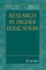 Front cover of Research in Higher Education