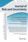 Front cover of Journal of Risk and Uncertainty