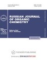 Russian Journal of Organic Chemistry | Home