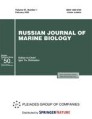 Front cover of Russian Journal of Marine Biology