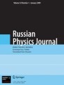 Front cover of Russian Physics Journal