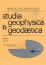 Front cover of Studia Geophysica et Geodaetica