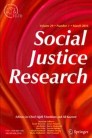 Front cover of Social Justice Research