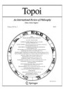 Front cover of Topoi