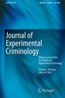 Front cover of Journal of Experimental Criminology