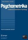 Front cover of Psychometrika