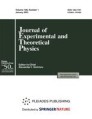 Front cover of Journal of Experimental and Theoretical Physics