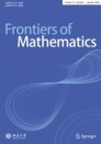 Front cover of Frontiers of Mathematics