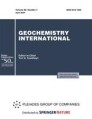 Front cover of Geochemistry International