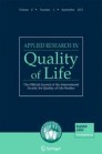 Front cover of Applied Research in Quality of Life