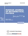 Front cover of Russian Journal of Mathematical Physics