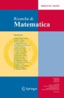 Front cover of Ricerche di Matematica