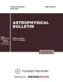 Front cover of Astrophysical Bulletin