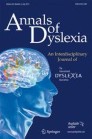 Front cover of Annals of Dyslexia