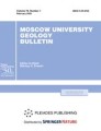 Front cover of Moscow University Geology Bulletin